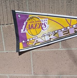 Vintage NBA Los Angeles LakersFlag
